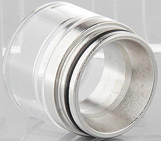 赤字上等★激安セール【在庫ラスト1個★即納可能】VAPE Tobh Atty v2 RDA用 ステンレス+ガラス製 超ワイドボア ドリップチップ 20mm【2403600】