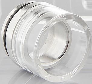 赤字上等★激安セール【在庫ラスト1個★即納可能】VAPE Tobh Atty v2 RDA用 ステンレス+ガラス製 超ワイドボア ドリップチップ 20mm【2403600】