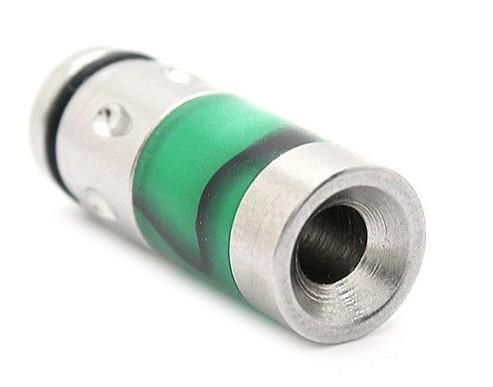 赤字上等★激安セール【在庫ラスト1個★即納可能】VAPE用 ステンレス+アクリル製 ドリップチップ 24.2mm★510 ドリチ【新品★未使用品】