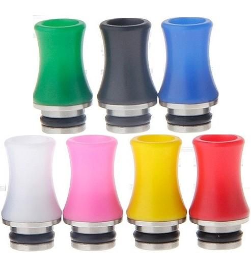 赤字上等★激安セール【在庫あり★即納可能】VAPE用 POM製 ドリップチップ 21mm★Stainless Steel + POM Hybrid 510 Drip Tip