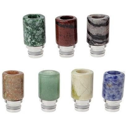 赤字上等★激安セール【在庫あり★即納可能】VAPE用 翡翠製 ドリップチップ 22.7mm★Jade + Stainless Steel 510 Drip Tip【1985402/1985400】