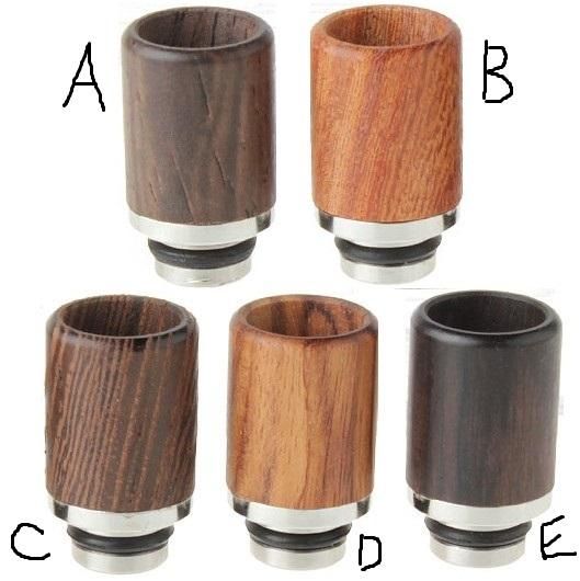 赤字上等★激安セール【在庫ラスト3個★即納可能】木材 ドリップチップ 22mm★Stainless Steel + Wood Hybrid 510 Drip Tip【4666800/4666700】