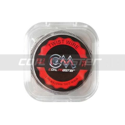 赤字上等★激安セール【在庫あり★即納可能】Coil Master Twist Wire 26ga/28ga★コイルマスター社製 ツイスト ワイヤー★BA リビルダブル アトマイザー ビルド
