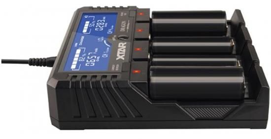 【赤字上等★激安セール】最強の診断機能【在庫ラスト2個★即納可能】XTAR VP4 PLUS DRAGON バッテリー充電器 | 内部抵抗測定・0V起動・容量テスト