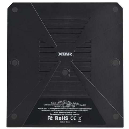 【赤字上等★激安セール】最強の診断機能【在庫ラスト2個★即納可能】XTAR VP4 PLUS DRAGON バッテリー充電器 | 内部抵抗測定・0V起動・容量テスト