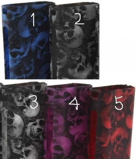 赤字上等★激安セール【即納】Vape Eleaf iCare 15W用 シリコンケース ドクロ柄 6色★ベイプ イーリーフ アイケア【6391300】