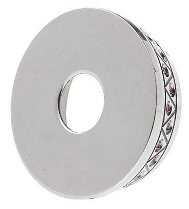 赤字上等★激安セール【在庫ラスト1個★即納可能】直径22mm→31mm 変換 ビューティーリング ステンレス製 レッドクリスタル