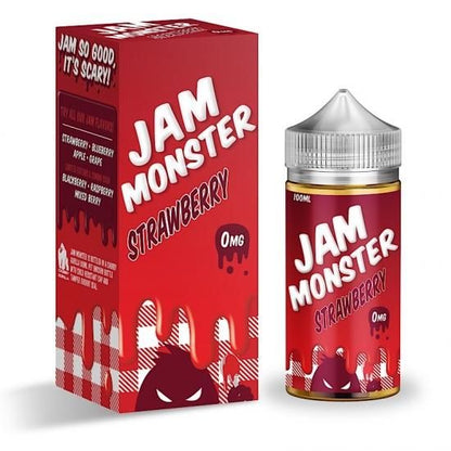 赤字上等★激安セール【在庫あり★即納可能】JAM MONSTER STRAWBERRY 他 100ml★ストロベリー/ブルーベリー/ ジャム モンスター