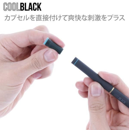 赤字上等★激安セール【在庫ラスト1個★即納可能】COOL BLACK/クールブラック たばこメンソール カートリッジ5本入り