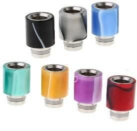 赤字上等★激安セール【在庫ラスト1個★即納可能】アクリル製 510ドリップチップ 18.5mm★Acrylic-wrapped Stainless Steel Hybrid 510 Drip Tip