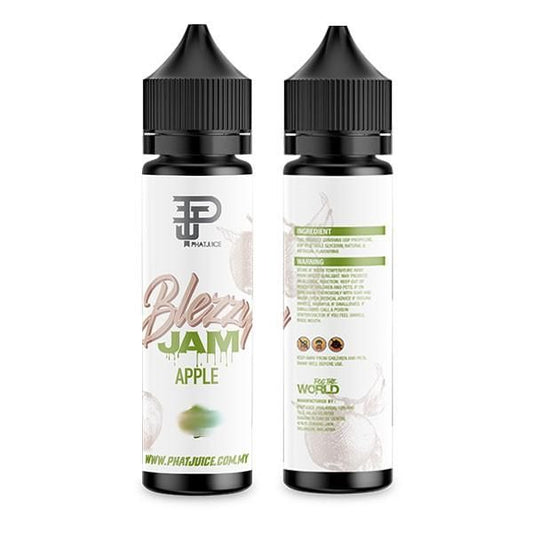 赤字上等★激安セール【在庫ラスト4個★即納可能】Phatjuice BLEZZY JAMシリーズ Blezzy Jam Apple 60ml★ファット ジュース ブリージー ジャム アップル