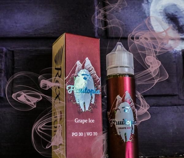 赤字上等★激安セール【在庫あり★即納可能】インドネシア産リキッド VapoRex Juice Grape Ice 60ml★ヴェポレックス ジュース グレープ アイス