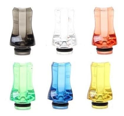 赤字上等★激安セール【在庫ラスト1個★即納可能】VAPE用 アクリル製 味重視ドリップチップ 24.7mm★ベイプ（電子タバコ）510 ドリチ【新品★未使用品】【1662700/1662706】