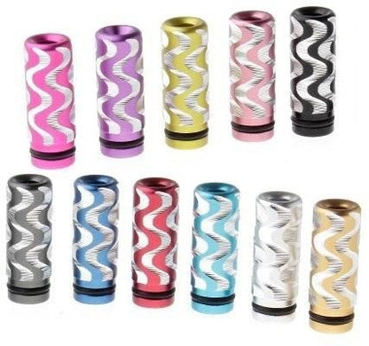 赤字上等★激安セール【在庫あり★即納可能】VAPE用 アルマイト製 ドリップチップ 25mm★ベイプ(電子タバコ) 510ドリチ【新品★未使用品】【1937111/1937100】