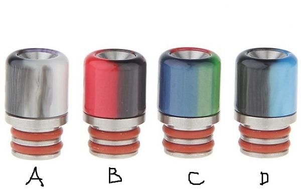 赤字上等★激安セール【在庫ラスト2個★即納可能】VAPE用 レジン＆SS製 510 ドリップチップ 18mm【6740504】