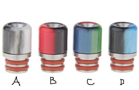 赤字上等★激安セール【在庫ラスト2個★即納可能】VAPE用 レジン＆SS製 510 ドリップチップ 18mm【6740504】