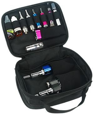 赤字上等★激安セール【在庫ラスト1個★即納可能】VAPE用品 保護 ジッパー収納ケース 手提げ付きハンドバッグ★Vapor Handbag with Handle