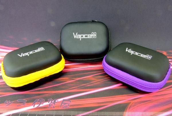 赤字上等★激安セール【在庫あり★即納可能】VAPE 18650バッテリー×2本用 ジッパーケース★アスパイア ミニカンPODも入ります★電池 保護ポーチ
