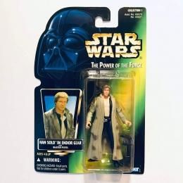 【市場最安に挑戦】ケナー スターウォーズ ベーシックフィギュア ハン・ソロ イン エンドア・ギア【STAR WARS THE POWER OF THE FORCE】