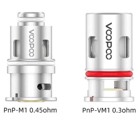 赤字上等★激安セール【在庫あり★即納可能】VOOPOO VINCIシリーズ/Drag Baby Trio Tank/Drag X/Drag S他 用 PnP交換コイル 5個入りセット