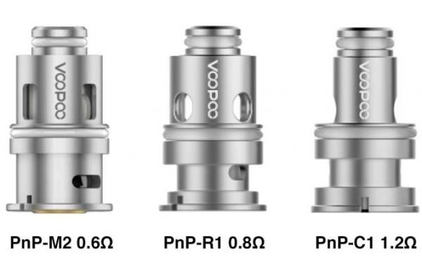 赤字上等★激安セール【在庫あり★即納可能】VOOPOO VINCIシリーズ/Drag Baby Trio Tank/Drag X/Drag S他 用 PnP交換コイル 5個入りセット