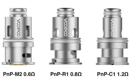 赤字上等★激安セール【在庫あり★即納可能】VOOPOO VINCIシリーズ/Drag Baby Trio Tank/Drag X/Drag S他 用 PnP交換コイル 5個入りセット