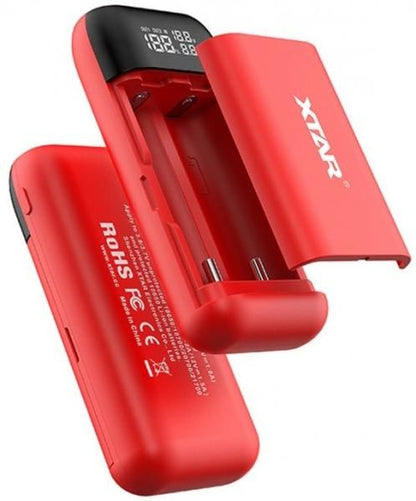 赤字上等★激安セール【在庫ラスト1個★即納可能】XTAR PB2S 充電器★VAPE ベイプ バッテリーチャージャー★エクスター ピービーツーエス VAPE 電子タバコ ベイプ【新品・未開封】