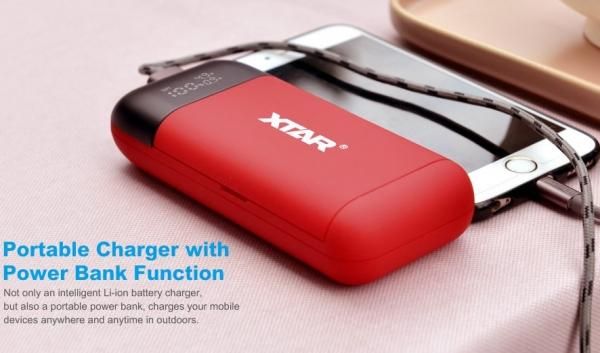 赤字上等★激安セール【在庫ラスト1個★即納可能】XTAR PB2S 充電器★VAPE ベイプ バッテリーチャージャー★エクスター ピービーツーエス VAPE 電子タバコ ベイプ【新品・未開封】