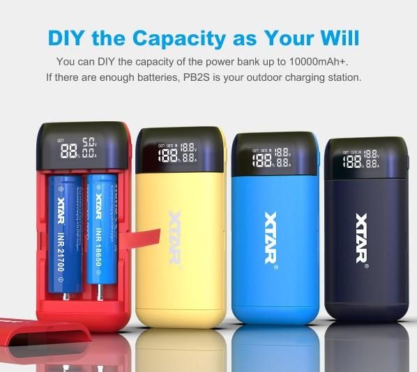 赤字上等★激安セール【在庫ラスト1個★即納可能】XTAR PB2S 充電器★VAPE ベイプ バッテリーチャージャー★エクスター ピービーツーエス VAPE 電子タバコ ベイプ【新品・未開封】