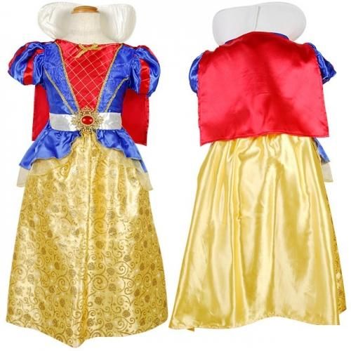 【即納】KIDS☆マント付き ゴージャス白雪姫ドレス【キッズコスチューム/ハロウィン】【アクセサリー/ハロウィン/コスプレ小物】