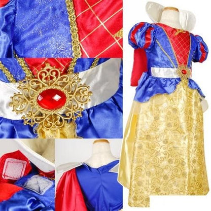 【即納】KIDS☆マント付き ゴージャス白雪姫ドレス【キッズコスチューム/ハロウィン】【アクセサリー/ハロウィン/コスプレ小物】