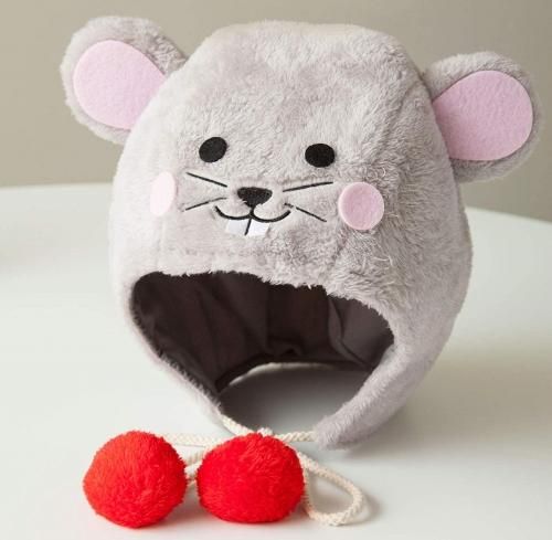 【在庫あり★即納可能】ふわもこ ねずみキャップ★子年 仮装 コスプレ 衣装 パーティー 発表会 結婚式 イベント 年末年始 忘年会 新年会 余興★アイコ★ネズミ かぶり物★2020年干支 ね