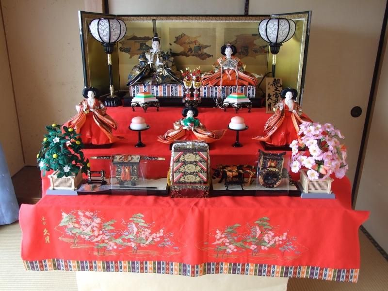【在庫ラスト1個★即納可能】久月作 衣裳着 三段5人飾り★ひな人形 桃の節句 三月人形 お雛様【2】