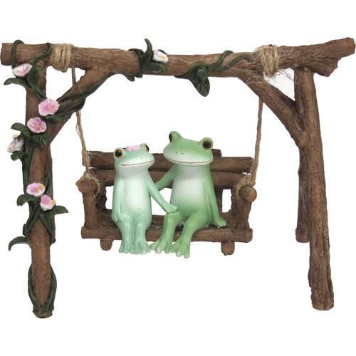 【在庫あり★即納可能】コポー ゆらゆらベンチカップル Copeau★風水★金運【新品】【蛙/カエル/かえる】【置物】【キャラクターグッズ★雑貨】