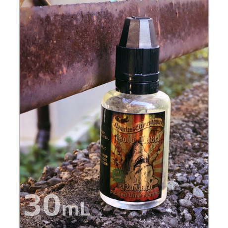 【赤字上等★激安セール】完売次第 販売終了【在庫ラスト3個】Nameless Element Juice ～Gold Label～ 梅干しメントール "ノラコ" 30ml★ネームレスエレメント