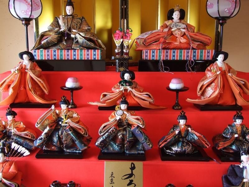 【在庫ラスト1個★即納可能】久月作 七番親王 7段飾り 十五人・7寸揃★ひな人形 桃の節句 三月人形 お雛様【4】