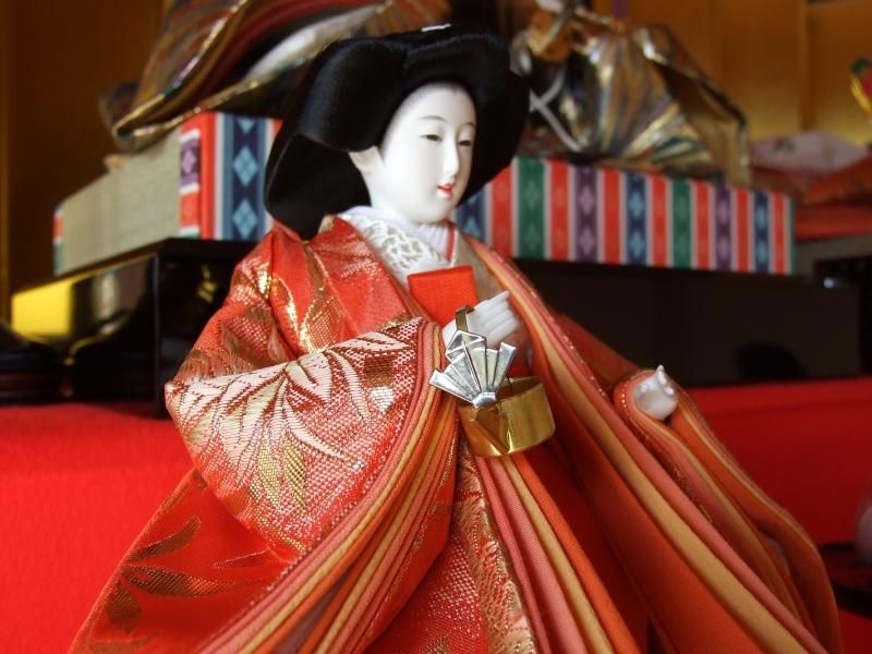 【在庫ラスト1個★即納可能】久月作 七番親王 7段飾り 十五人・7寸揃★ひな人形 桃の節句 三月人形 お雛様【4】