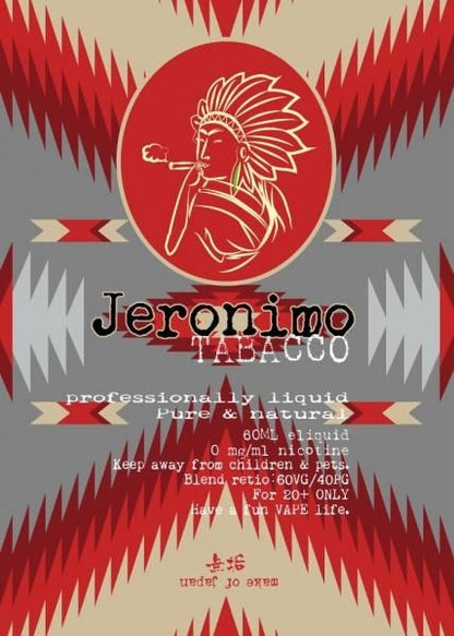 【在庫ラスト4個★即納可能】69 (無垢) Liquid Factory Geronimo 60ml★ムク リキッド ファクトリー ジェロニモ