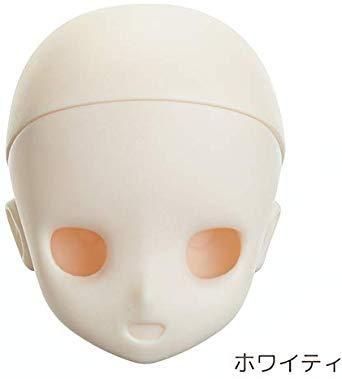 【在庫あり★即納可能】オビツ製作所 11cm～24cmオビツボディ用 無植毛ヘッド M-01ヘッドホワイティ【新品】OBT-M-01W