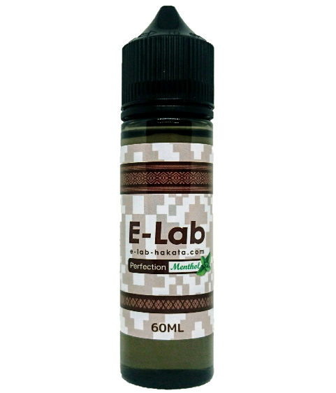 赤字上等★激安セール【在庫ラスト4個★即納可能】国産 電子タバコ用リキッド E-Lab Perfection Menthol 60ml★ニコチン濃度0％イーラボ パーフェクション メンソール 日本生産