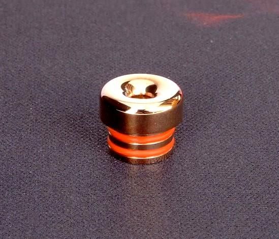 【絶版】KEMURI PRODUCT 510ドリップチップ POCCHI ピンクゴールド | MTL 内径3mm | VAPEショップ伊賀屋