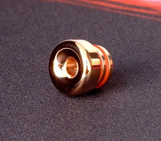 【絶版】KEMURI PRODUCT 510ドリップチップ POCCHI ピンクゴールド | MTL 内径3mm | VAPEショップ伊賀屋