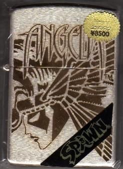 LIMITED ZIPPO スポーンシリーズ アンジェラ シルバー/ゴールド シリアルナンバー入り