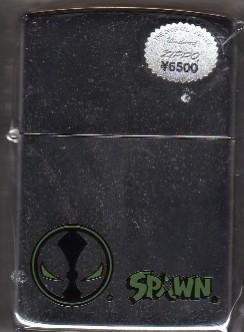 LIMITED ZIPPO スポーンシリーズ SPAWN グリーン シリアルナンバー入り