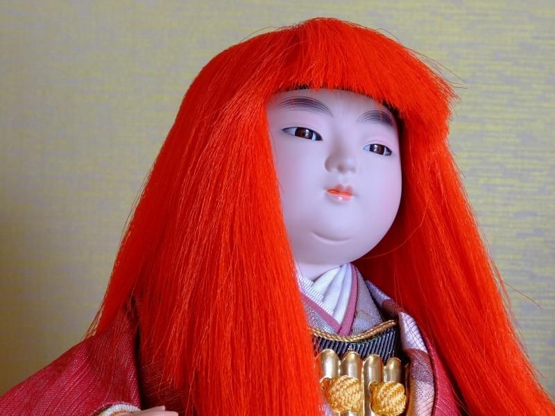 【在庫ラスト1個★即納可能】廣栄作 寿連獅子 10号ケース★端午の節句人形 五月人形【新品】【4】
