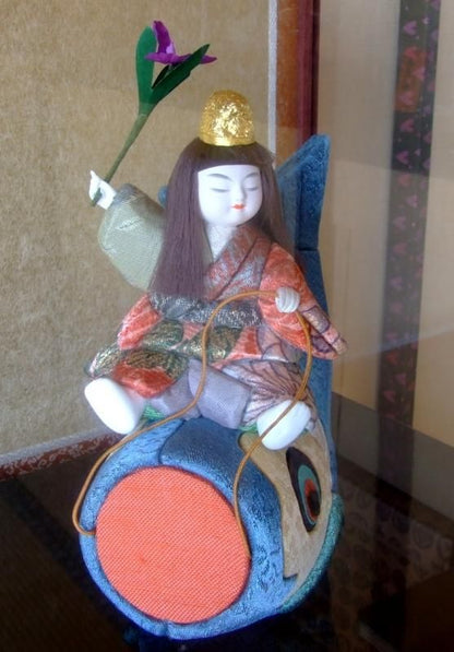 【在庫ラスト1個★即納可能】柿沼東光作 江戸 木目込 竜鳳 ケース★端午の節句人形 五月人形【新品】【9】