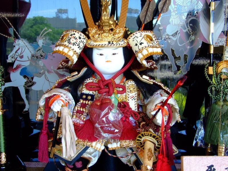 【在庫ラスト1個★即納可能】京都 武人作 8号 特製 平安若宮 座 円地色威★端午の節句人形 五月人形【新品】【10】