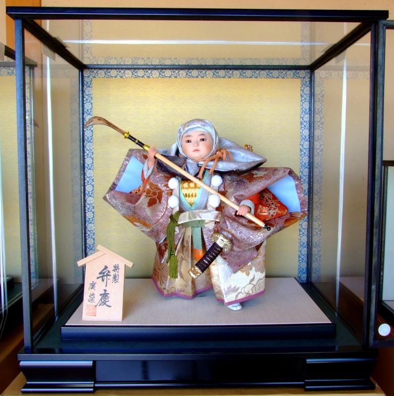 【在庫ラスト1個★即納可能】廣栄作 12号 特製 弁慶★端午の節句人形 五月人形【新品】【12】