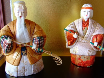 【在庫ラスト1個★即納可能】久月作 木目込 高砂 ケース★ひな人形 桃の節句 三月人形 お雛様【13】