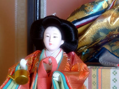 【在庫ラスト1個★即納可能】関光作 束帯 京仕立 有職雛 五人飾 新十番ケース★ひな人形 桃の節句 三月人形 お雛様【14】